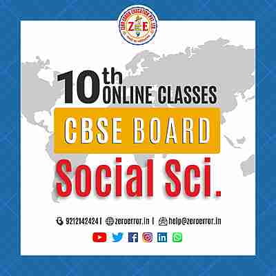 10th Social Sci  Online Tuition