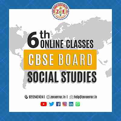 6th Social Sci Online Tuition