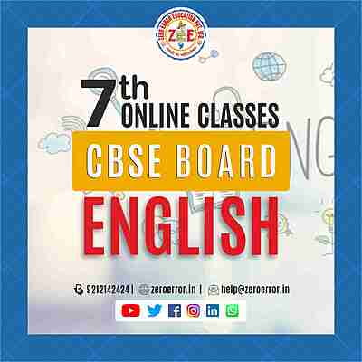 7th English Online Tuition