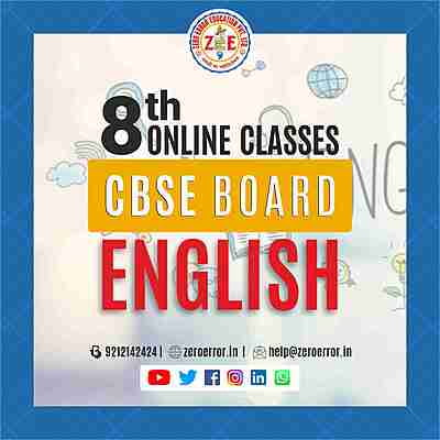 8th English Online Tuition