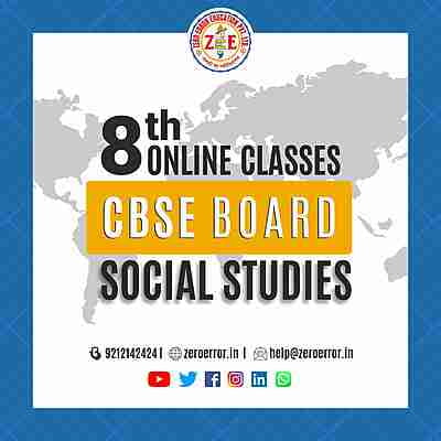 8th Social Sci Online Tuition
